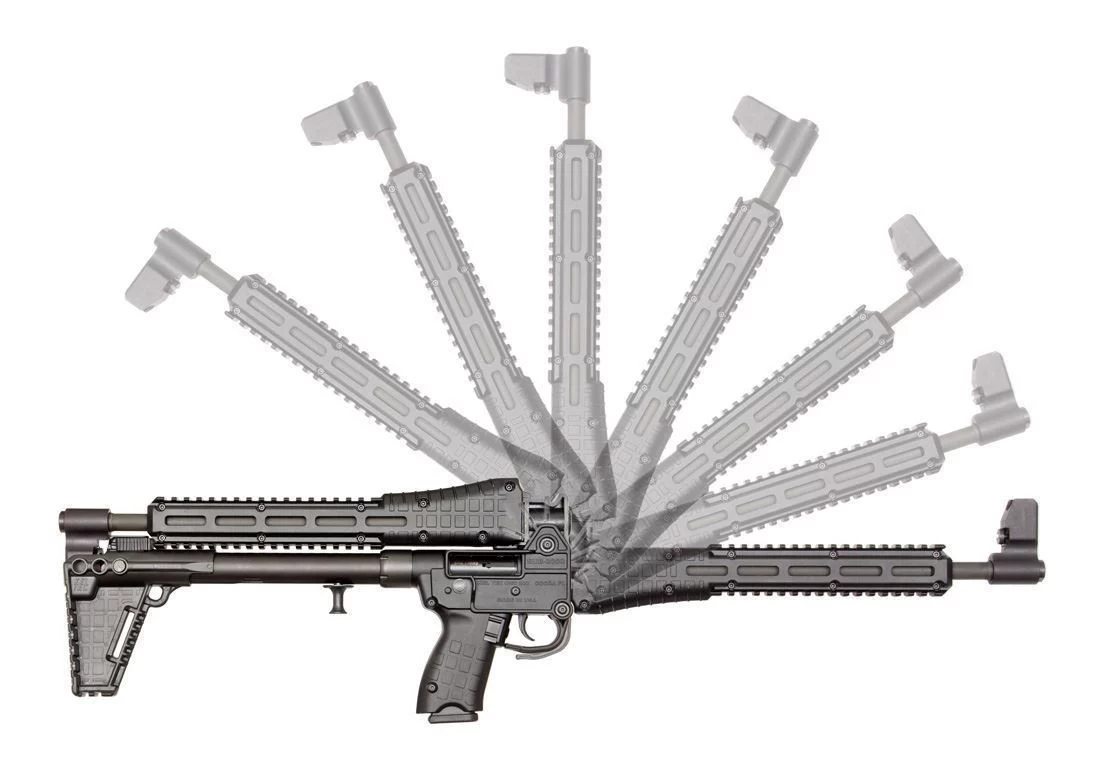 KelTec SUB-2000 G2 9mm Rifle 10rd M-LOK M&P Mags Adj Stock Blued Tan Finish 3 KelTec SUB-2000 G2 9mm Rifle 10rd M-LOK M&P Mags Adj Stock Blued Tan Finish - Image 3