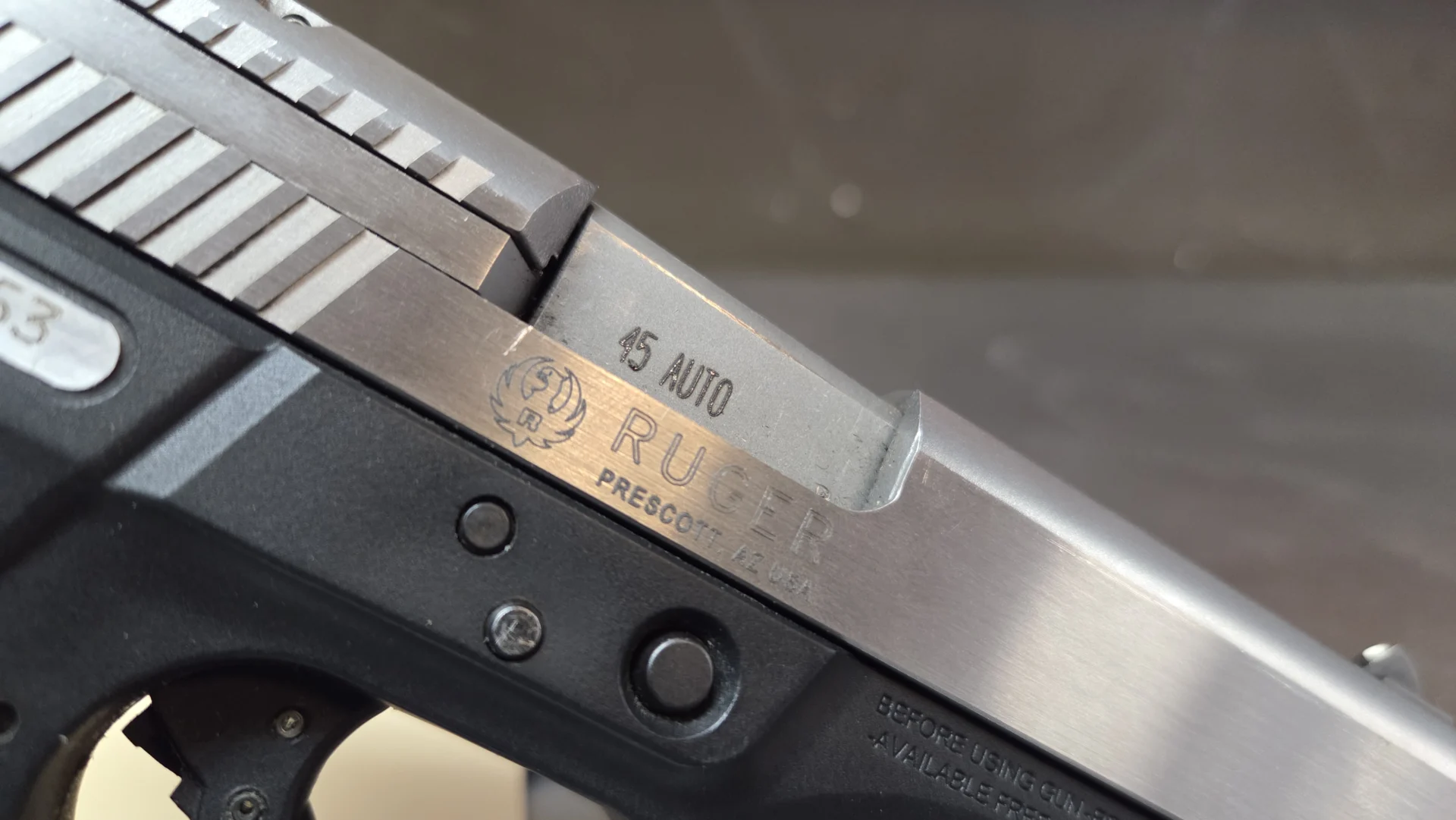 Shoot with Confidence - Ruger SR-45 - USED 3 Shoot with Confidence - Ruger SR-45 - USED - Image 3