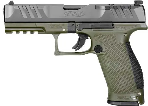 WALTHER PDP OR 9MM 5" - 18-SHOT GREEN POLYMER FRAME 2 WALTHER PDP OR 9MM 5" - 18-SHOT GREEN POLYMER FRAME - Image 2