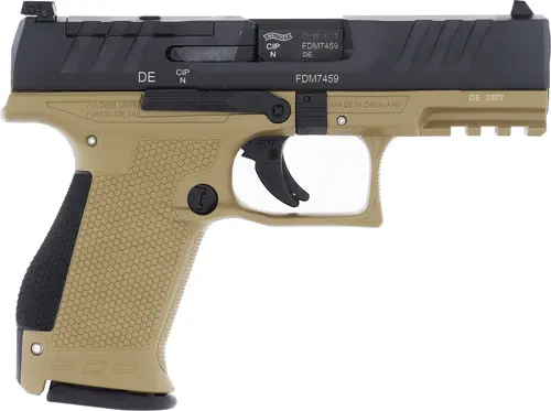 WALTHER PDP COMPACT 9MM 4" FS - 15-SHOT TAN POLYMER FRAME 2 WALTHER PDP COMPACT 9MM 4" FS - 15-SHOT TAN POLYMER FRAME - Image 2