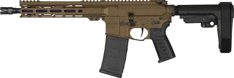 CMMG PISTOL BANSHEE MK4 5.56MM - 10.5" 30RD W/RIP BRACE BRONZE 2 CMMG PISTOL BANSHEE MK4 5.56MM - 10.5" 30RD W/RIP BRACE BRONZE - Image 2