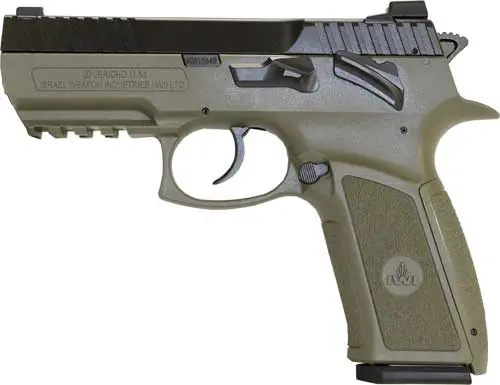 IWI JERICHO 941 ENHANCED 9MM - 3.8" 2-16RD MAG OD GREEN POLY 2 IWI JERICHO 941 ENHANCED 9MM - 3.8" 2-16RD MAG OD GREEN POLY - Image 2