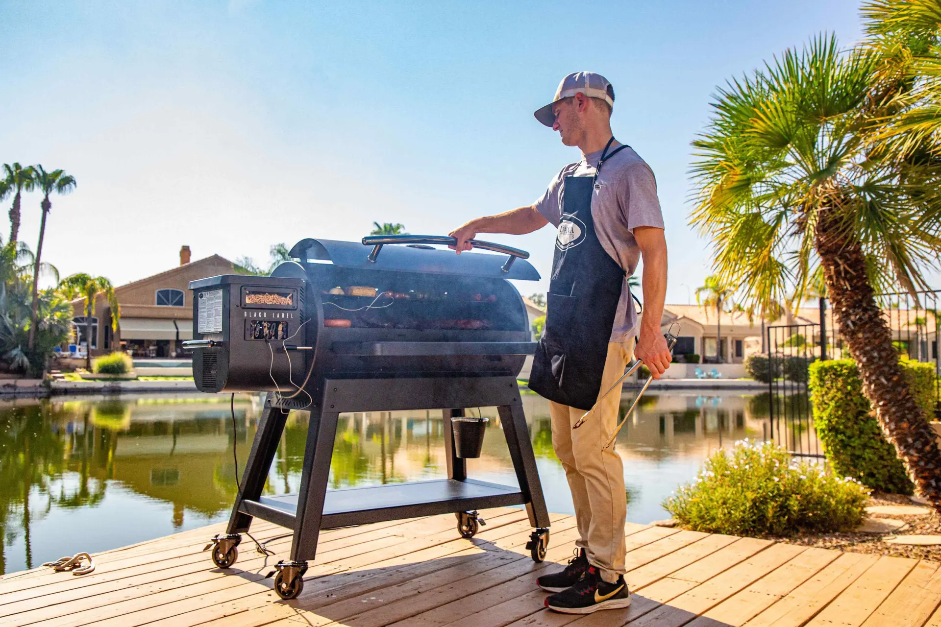 Discover the Best Pellet Smoker: 1200 Black Label Series Grill with WiFi Control 2 Discover the Best Pellet Smoker: 1200 Black Label Series Grill with WiFi Control - Image 2