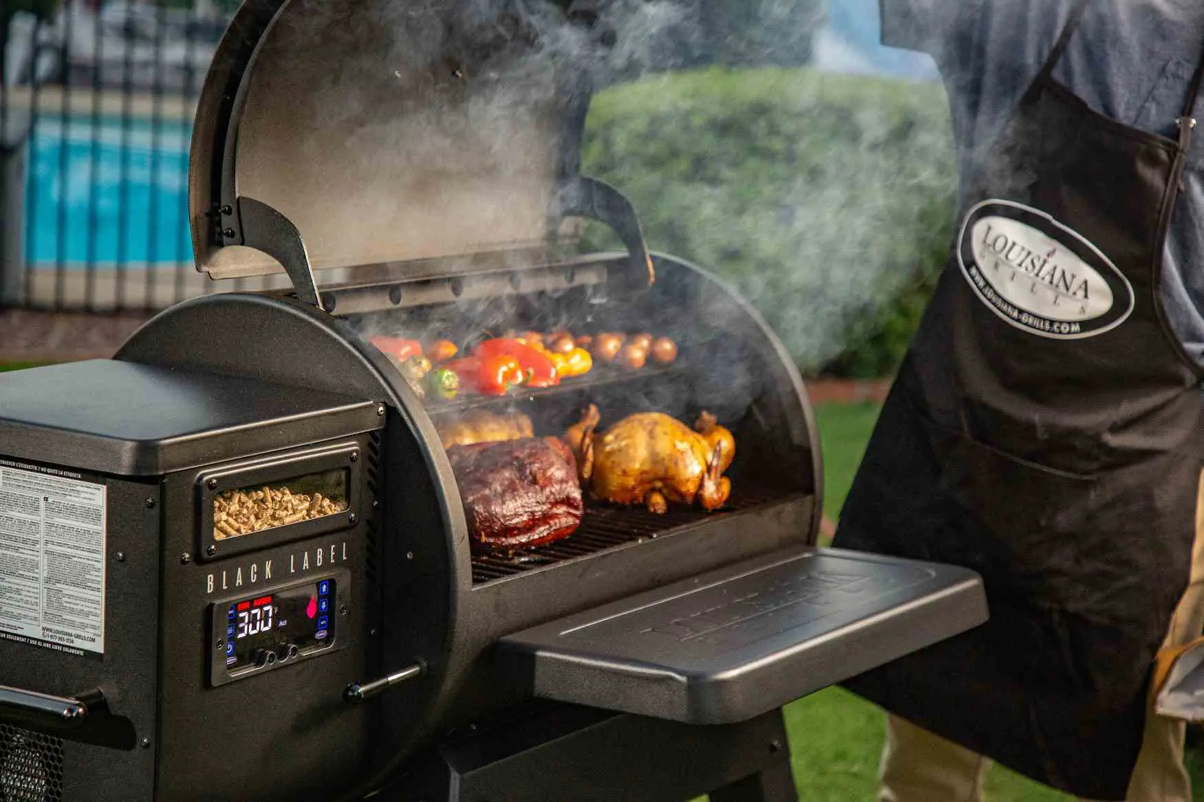 Louisiana Grills 800 Black Label Series Grill with WiFi Control Amazing 6 Louisiana Grills 800 Black Label Series Grill with WiFi Control Amazing - Image 6